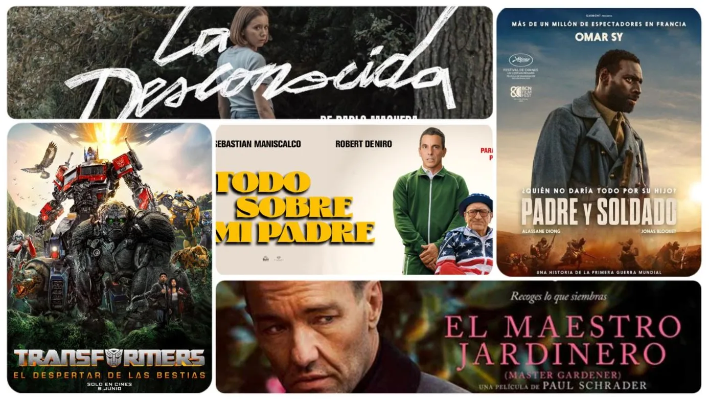 Cartelera de estrenos de este 9 de julio Cartelera de estrenos de este 9 de julio