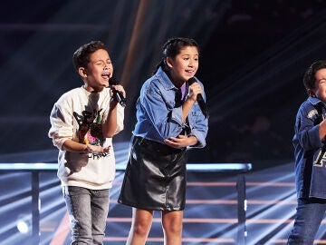 Puro sentimiento y emoci&oacute;n de Samuel, Nina y Adri&aacute;n con &lsquo;Te espero aqu&iacute;&rsquo; de Pablo L&oacute;pez 