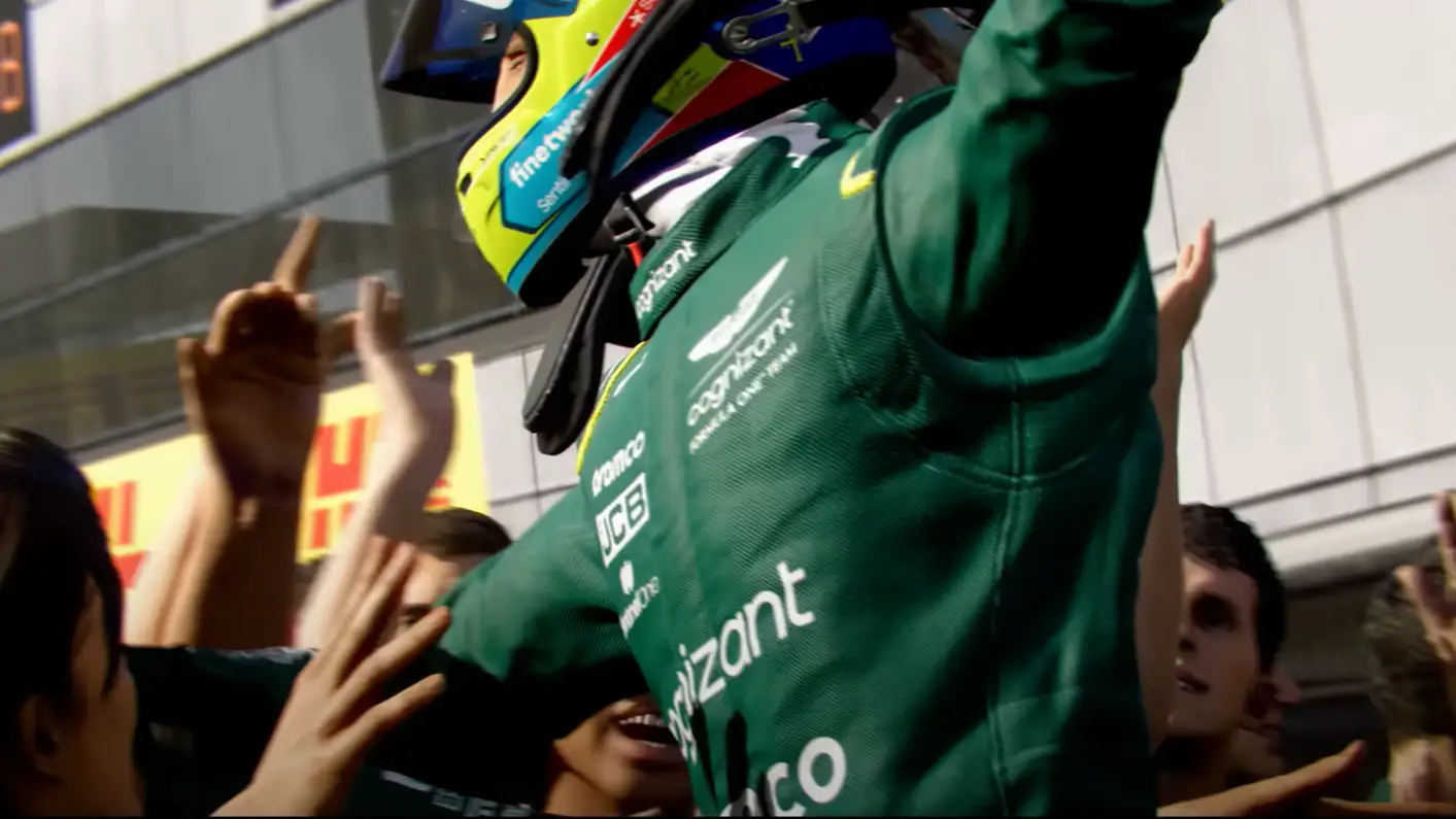 Primera imagen de Alonso en F1 23 Primera imagen de Alonso en F1 23