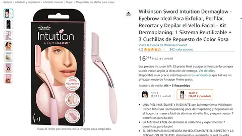 Cuchilla depilación facial Cuchilla depilación facial