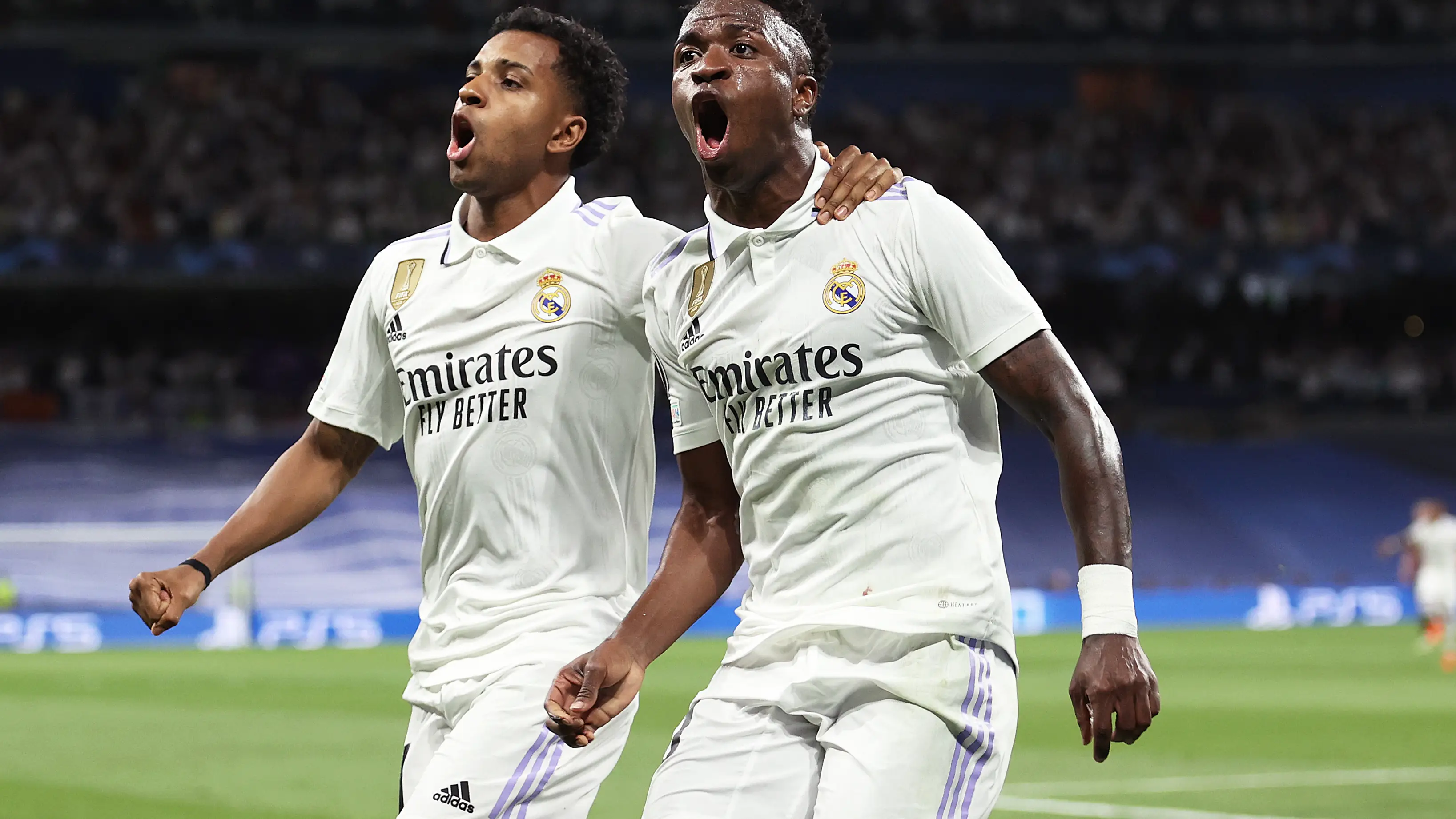 Rodrygo y Vinícius en el Bernabéu esta temporada Rodrygo y Vinícius en el Bernabéu esta temporada