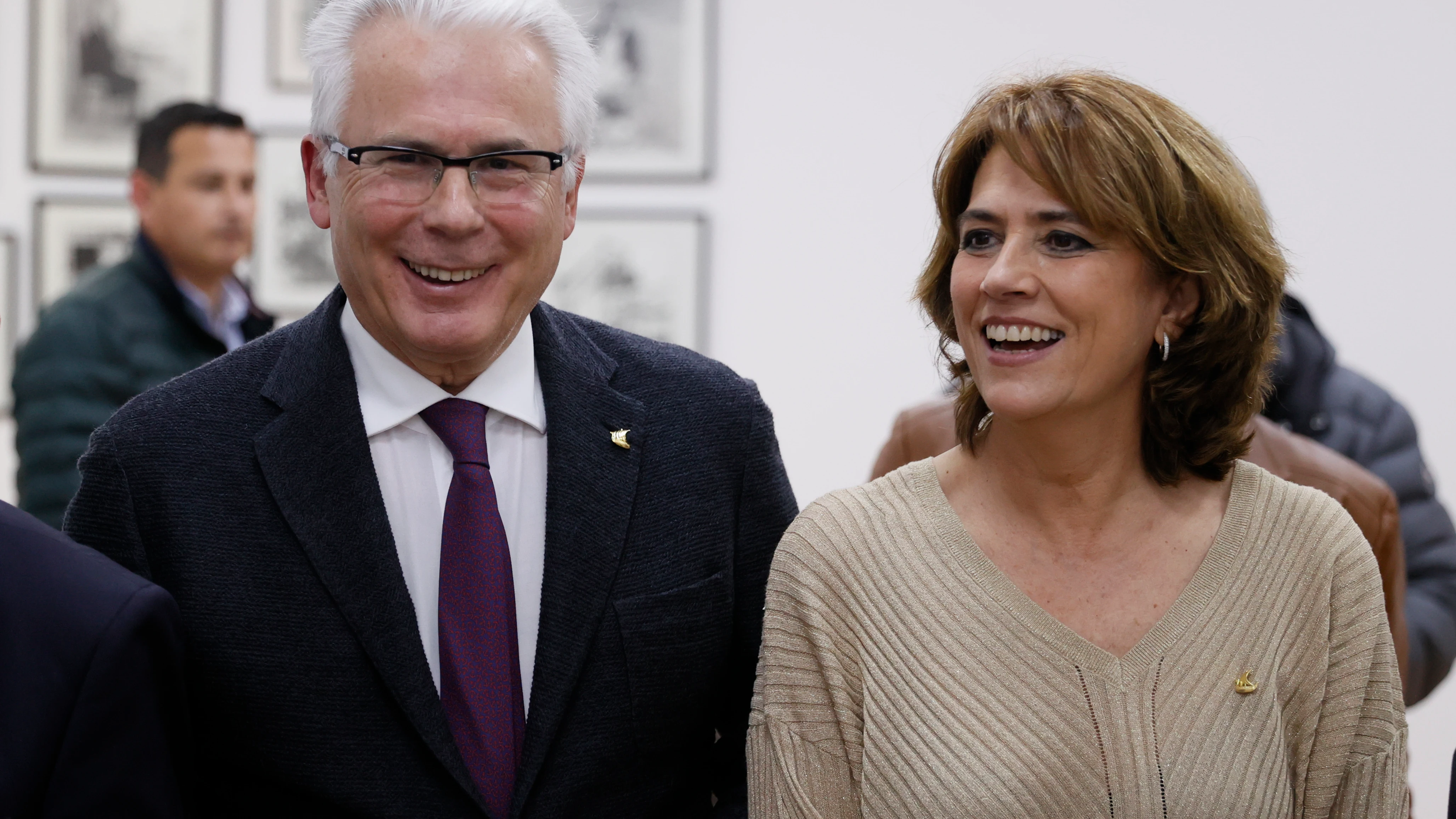 Imagen de archivo de Dolores Delgado y el jurista y asesor del tribunal penal internacional Baltasar Garzón Imagen de archivo de Dolores Delgado y el jurista y asesor del tribunal penal internacional Baltasar Garzón