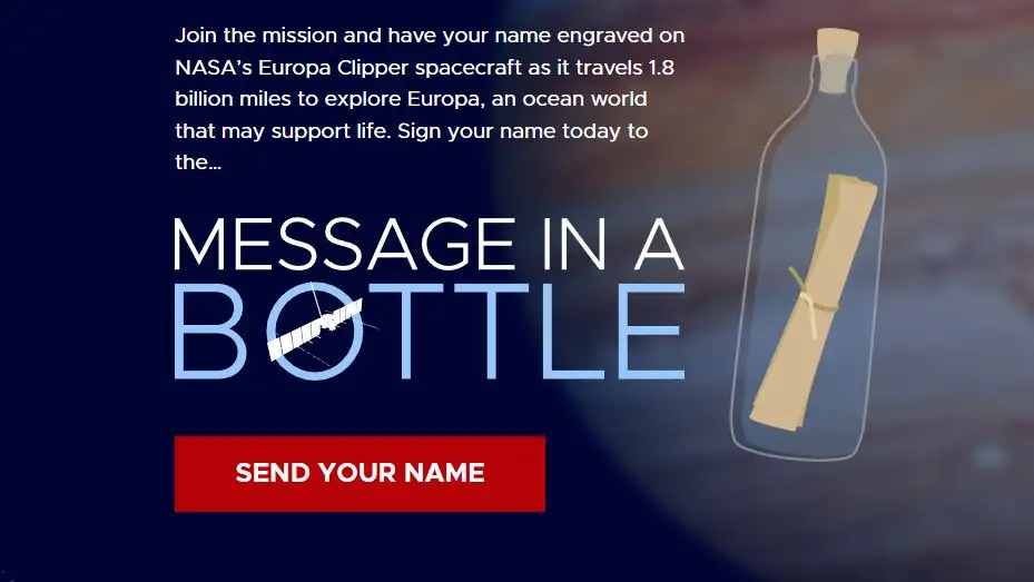 Message in a bottle Message in a bottle