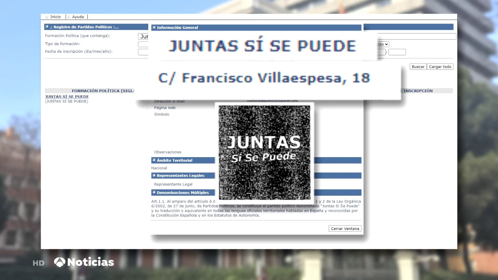 'Juntas sí se puede', ¿partido creado "por error" o comodín para Irene Montero? 'Juntas sí se puede', ¿partido creado "por error" o comodín para Irene Montero?