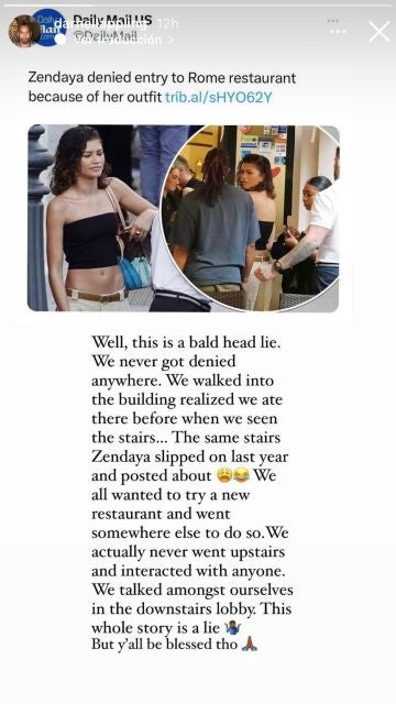 Respuesta de Darnell Appling al rumor sobre Zendaya