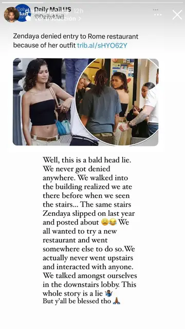 Respuesta de Darnell Appling al rumor sobre Zendaya Respuesta de Darnell Appling al rumor sobre Zendaya