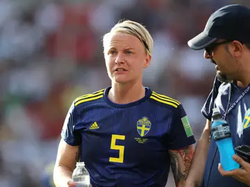 Nilla Fischer en el Mundial de 2019 Nilla Fischer en el Mundial de 2019