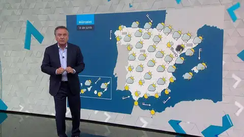 La previsión del tiempo de Roberto Brasero La previsión del tiempo de Roberto Brasero