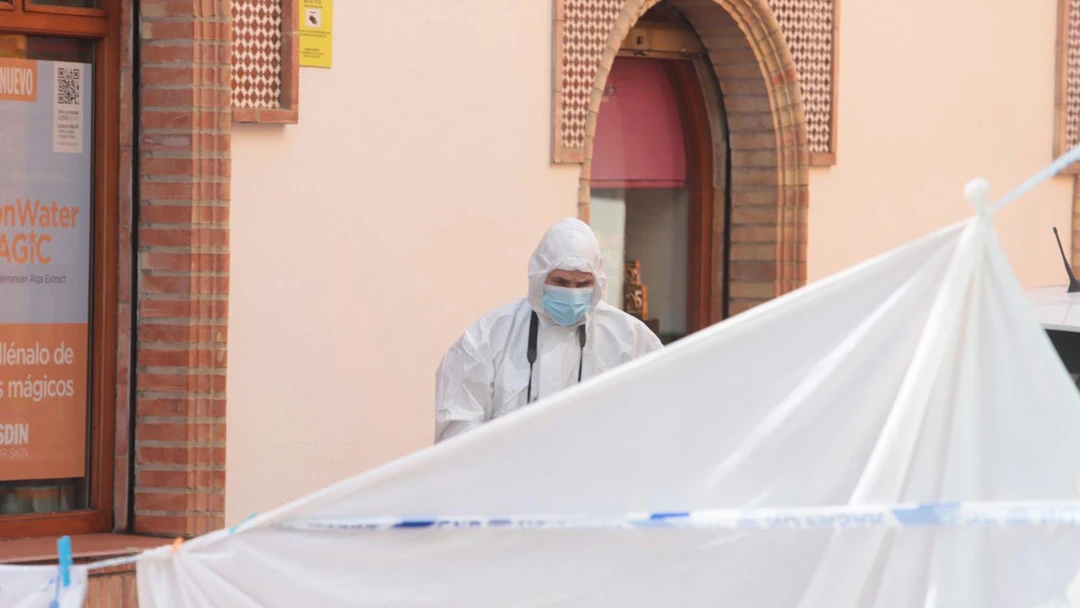 Escena del crimen en Andújar Escena del crimen en Andújar