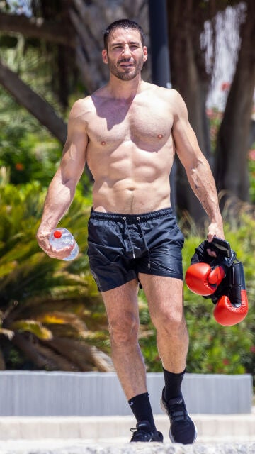Miguel Ángel Silvestre en Ibiza