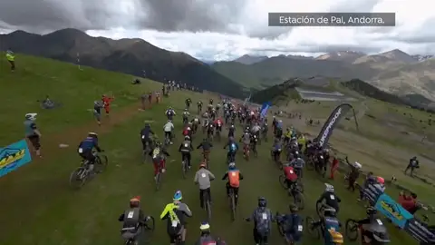 'Maxiavalanche': una avalancha... de ciclistas