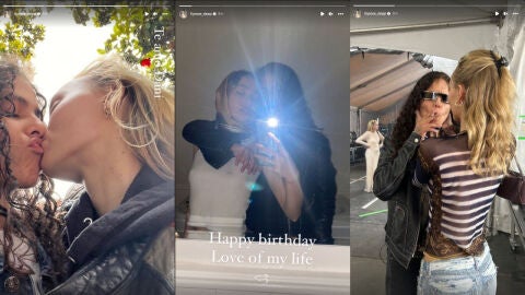 Lily-Rose felicita a su novia 070 Shake por su cumpleaños