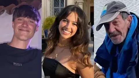 Fotografías de las tres víctimas apuñaladas en Nottingham Fotografías de las tres víctimas apuñaladas en Nottingham