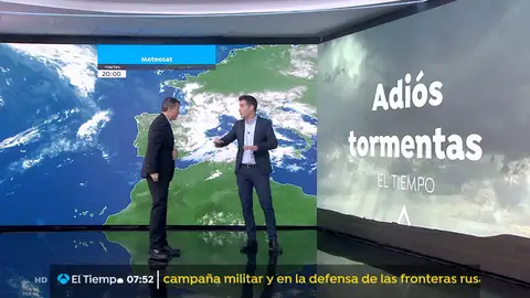 El mensaje de César Gonzalo sobre el tiempo: "Adiós tormentas, hola calor" El mensaje de César Gonzalo sobre el tiempo: "Adiós tormentas, hola calor"