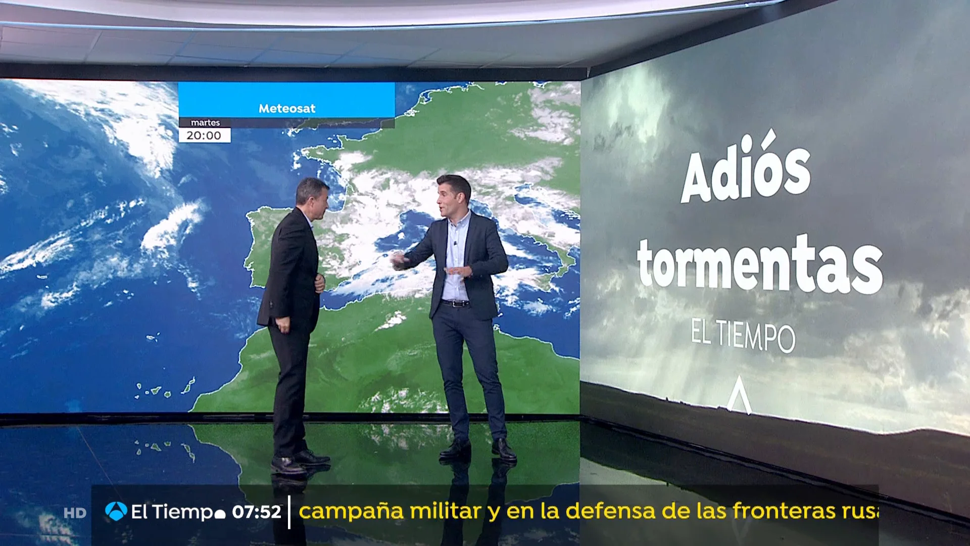 El mensaje de César Gonzalo sobre el tiempo: "Adiós tormentas, hola calor" El mensaje de César Gonzalo sobre el tiempo: "Adiós tormentas, hola calor"