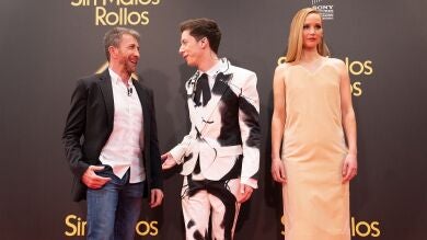 'El Hormiguero' se convierte en un gran cine para la premier con Jennifer Lawrence y Andrew Barth Feldman