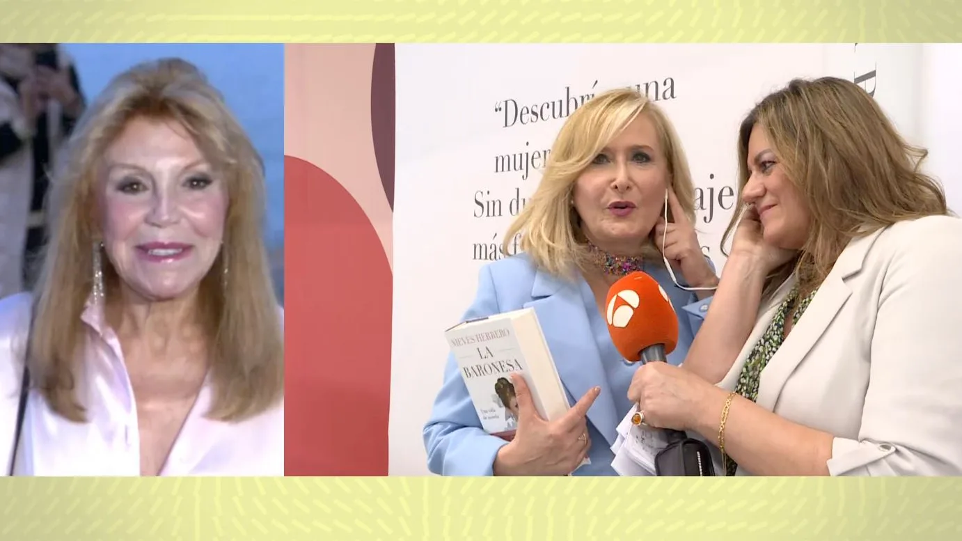 Nieves Herrero presenta la biografía no autorizada de la baronesa Thyssen. Nieves Herrero presenta la biografía no autorizada de la baronesa Thyssen.