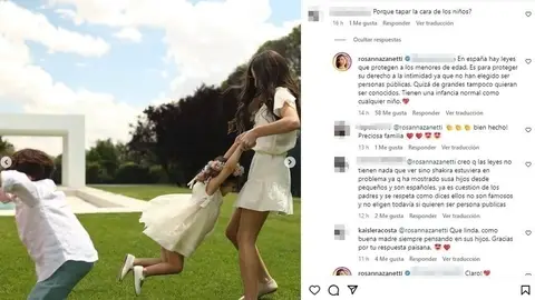 Rossana Zanetti responde a un seguidor Rossana Zanetti responde a un seguidor