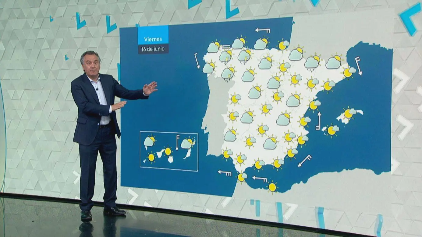 La previsión del tiempo de Roberto Brasero La previsión del tiempo de Roberto Brasero