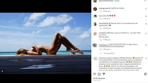 Comentarios en la publicación de Alba Carillo Comentarios en la publicación de Alba Carillo