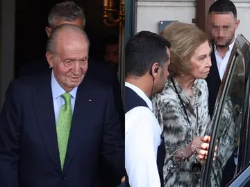 El rey Juan Carlos y la reina Sofía El rey Juan Carlos y la reina Sofía