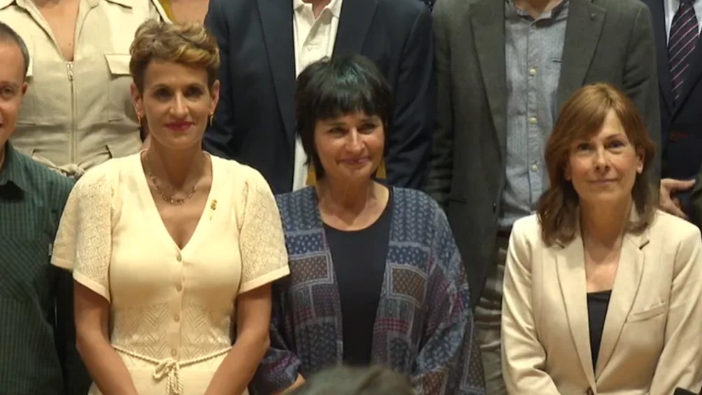 La fotografía oficial tras la constitución del Parlamento de Navarra La fotografía oficial tras la constitución del Parlamento de Navarra