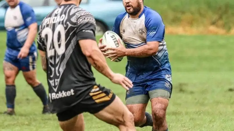 Tere Livingstone, en un partido de los Papamoa Bulldogs