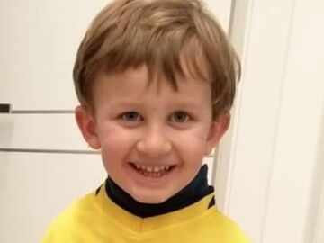 Evan Giroletti, niño de 4 años fallecido por una hemorragia cerebral