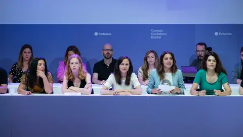 Ione Belarra e Irene Montero durante la celebración del Consejo Ciudadano de Podemos Ione Belarra e Irene Montero durante la celebración del Consejo Ciudadano de Podemos