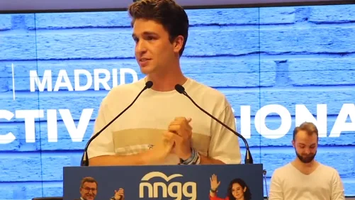 Ignacio Dancausa, presidente de Nuevas Generaciones de Madrid Ignacio Dancausa, presidente de Nuevas Generaciones de Madrid