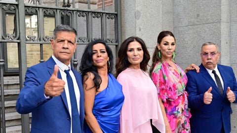 La familia Salazar en la boda de Carolina Trillo