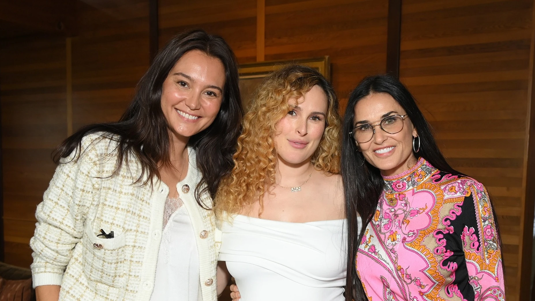 Emma Heming, Rumer Willis y Demi Moore