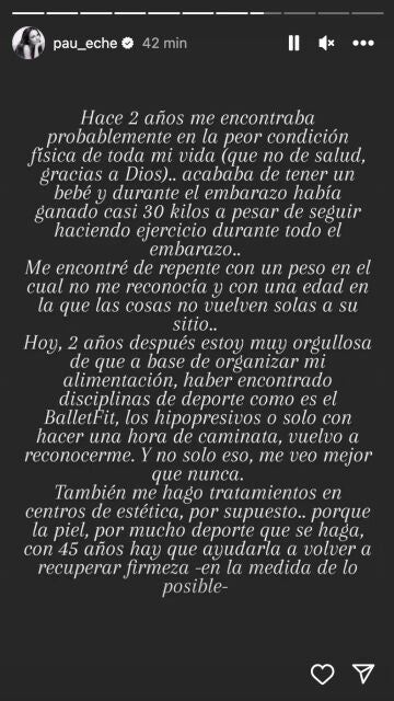 Paula Echevarría, más sincera que nunca