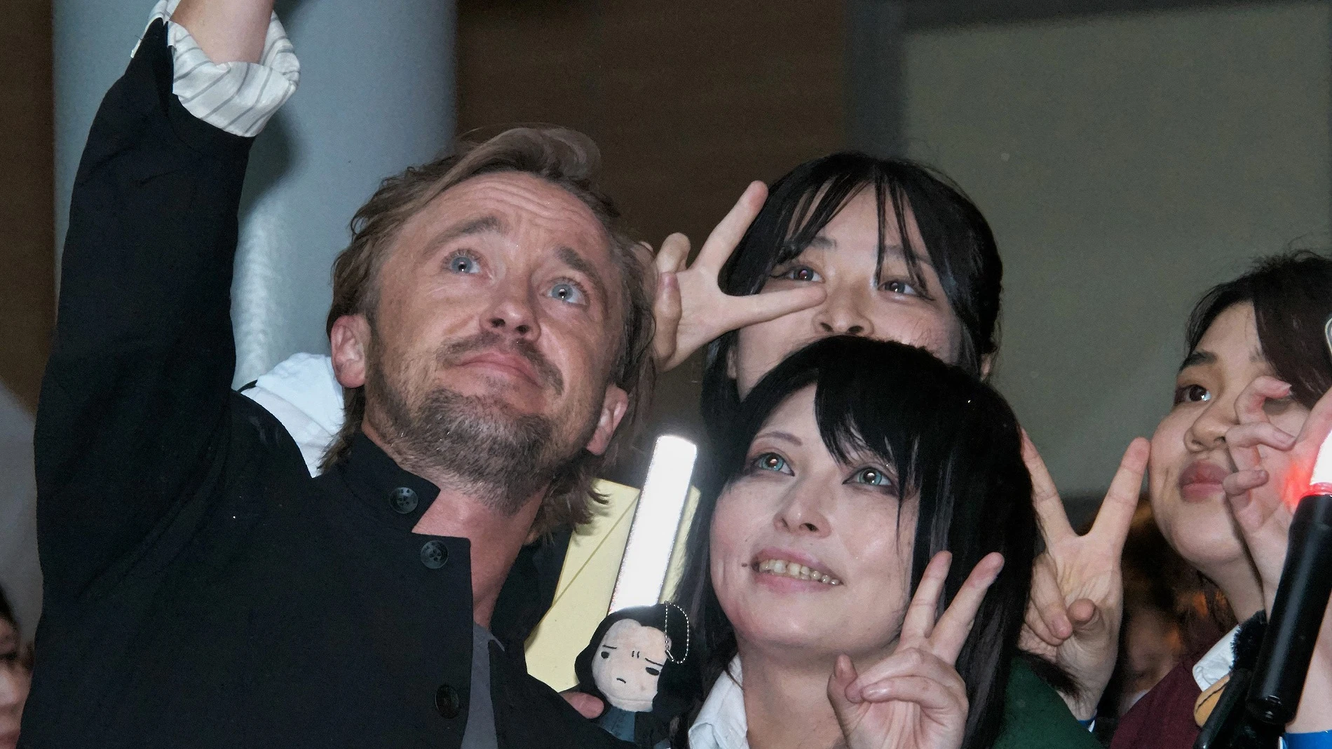 Tom Felton con fans de 'Harry Potter' Tom Felton con fans de 'Harry Potter'