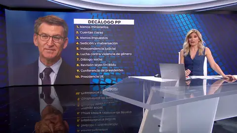 Decálogo de Feijóo Decálogo de Feijóo