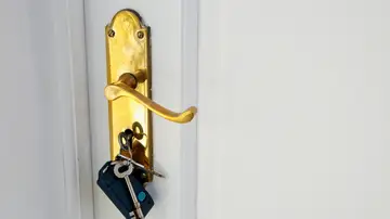 Cerradura de una puerta