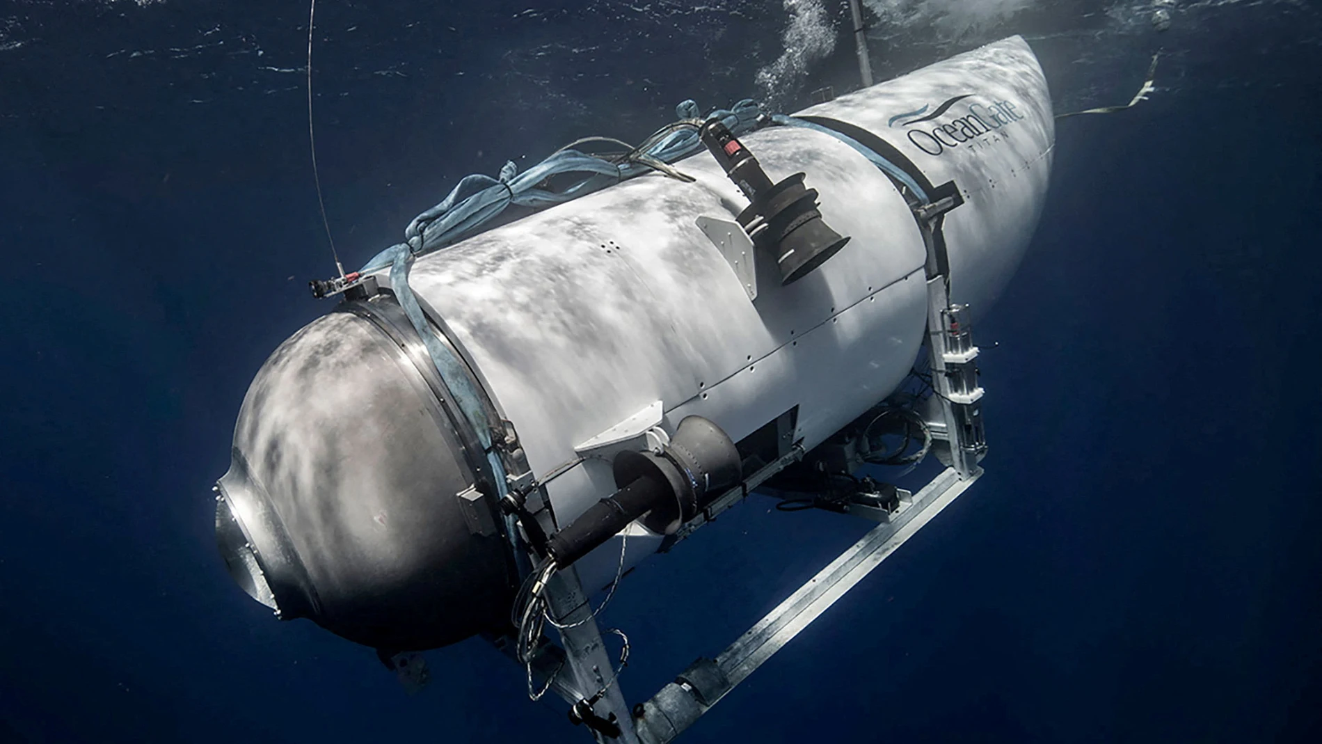 El Titan durante una inmersión en el Atlántico