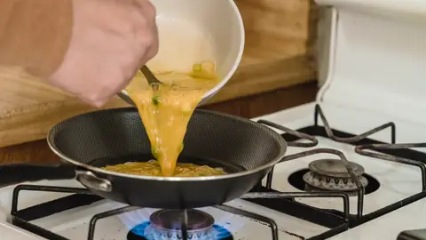 Huevos revueltos. Huevos revueltos.