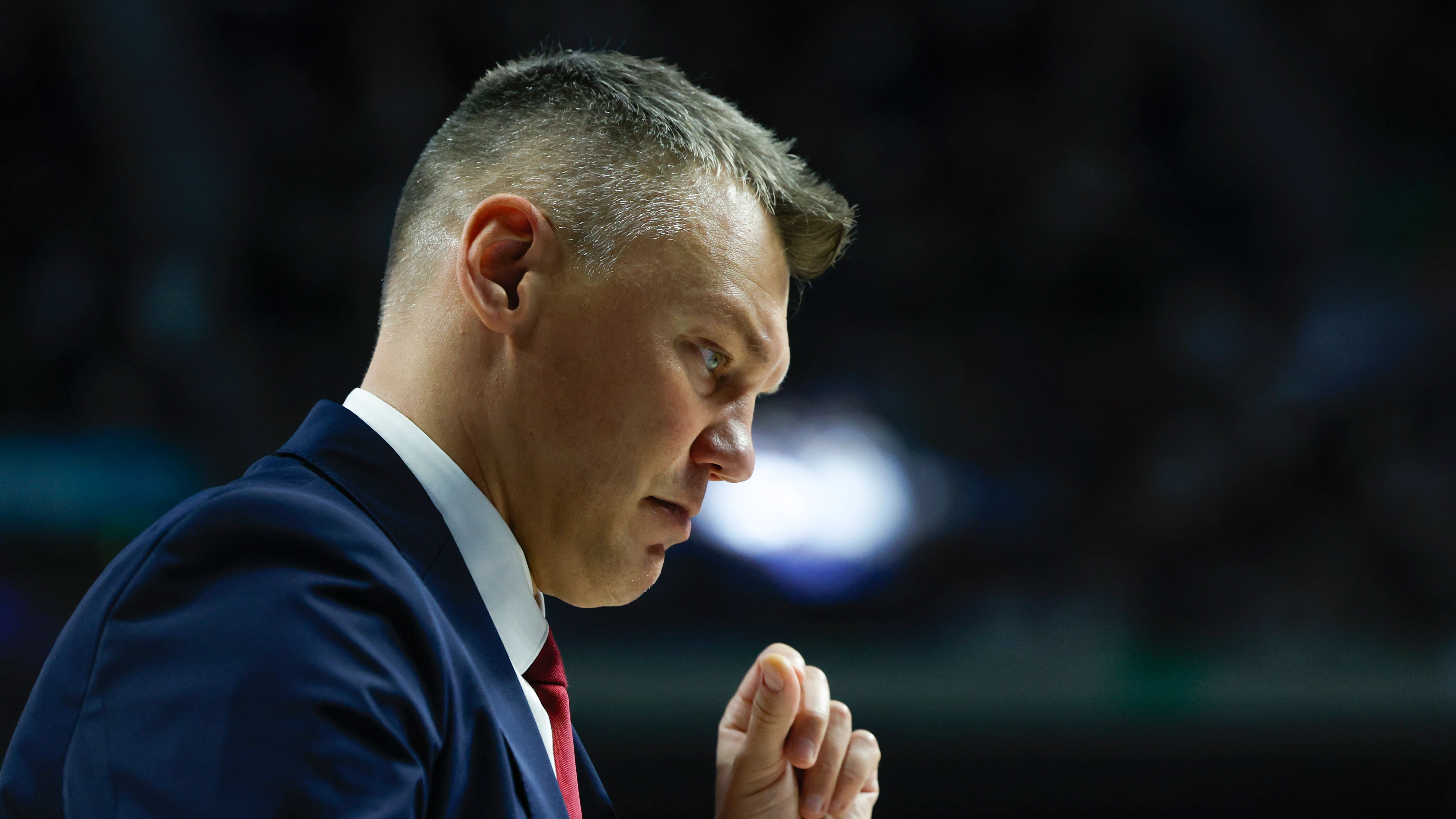 Sarunas Jasikevicius, en el WiZink Center Sarunas Jasikevicius, en el WiZink Center