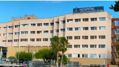 Imagen de la fachada del Hospital General Universitario de Elda Imagen de la fachada del Hospital General Universitario de Elda