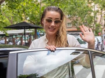 Amber Heard en Madrid