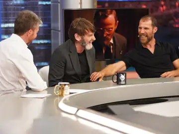 El beso de Fernando Tejero y Poga El beso de Fernando Tejero y Poga