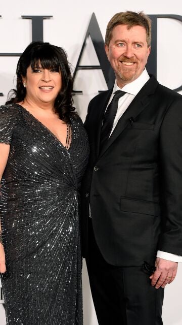 E. L. James y su marido Niall Leonard