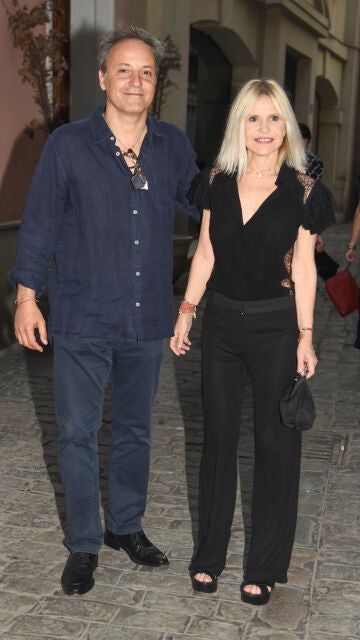 Eugenia Martínez de Irujo y su marido Narcís Rebollo