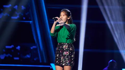 La fuerza de Zhanel emociona a Rosario en los Asaltos de ‘La Voz Kids’ La fuerza de Zhanel emociona a Rosario en los Asaltos de ‘La Voz Kids’