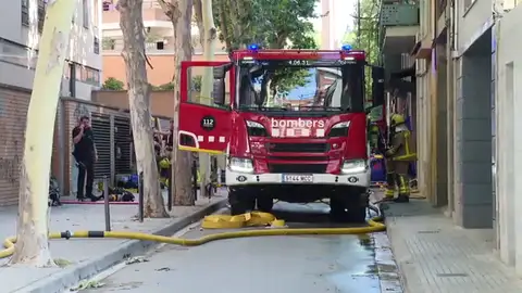 Muere una anciano en el incendio de una vivienda en Granollers Muere una anciano en el incendio de una vivienda en Granollers