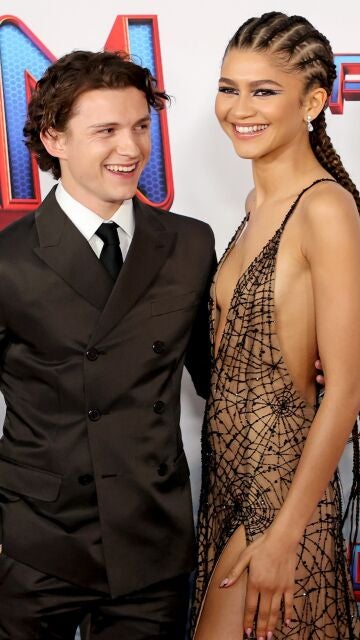 Tom Holland y Zendaya, juntos y sonrientes