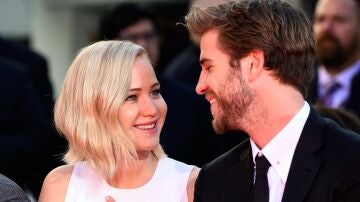 Jennifer Lawrence y Liam Hemsworth, actores de 'Los juegos del hambre'