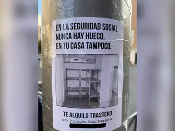 Cartel del alquiler del trastero Cartel del alquiler del trastero