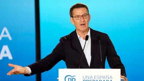 El presidente del Partido Popular, Alberto Núñez Feijóo El presidente del Partido Popular, Alberto Núñez Feijóo